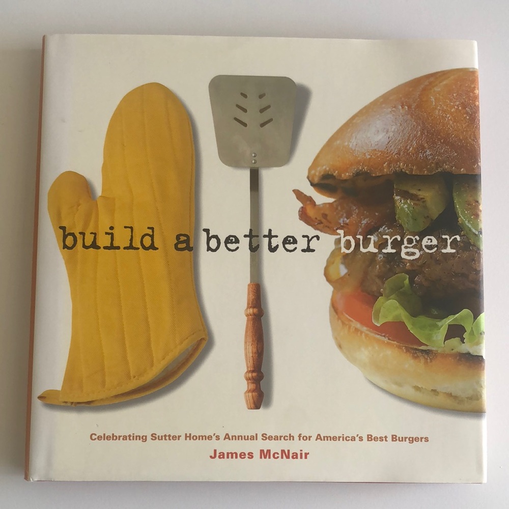 Cookbook Build a Better Burger NWT